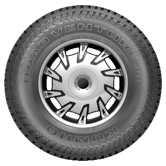 LT 235-80-17 KUMHO ROADVENTURE AT/51 120/117R 10PR BLK