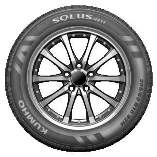 P185-70-13 KUMHO SOLUS HS11 86T BLK